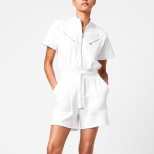 All Saints White Jumpsuit
